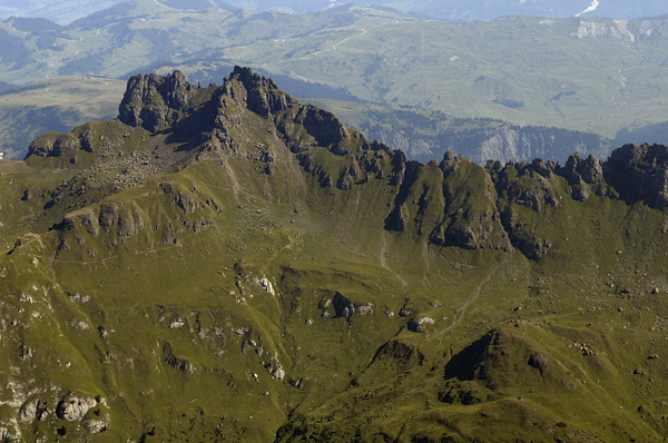 Marmolada - dalla stazione funivia di Punta Rocca