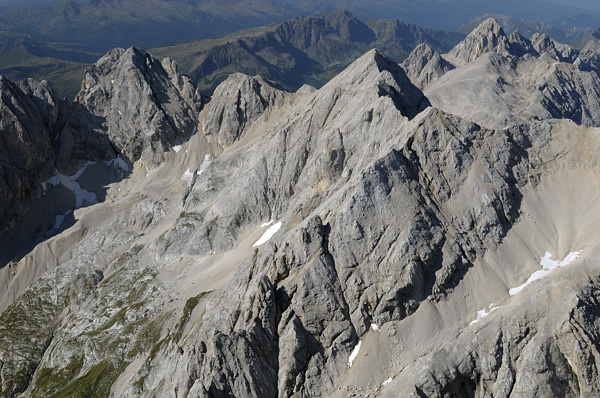 Marmolada - dalla stazione funivia di Punta Rocca