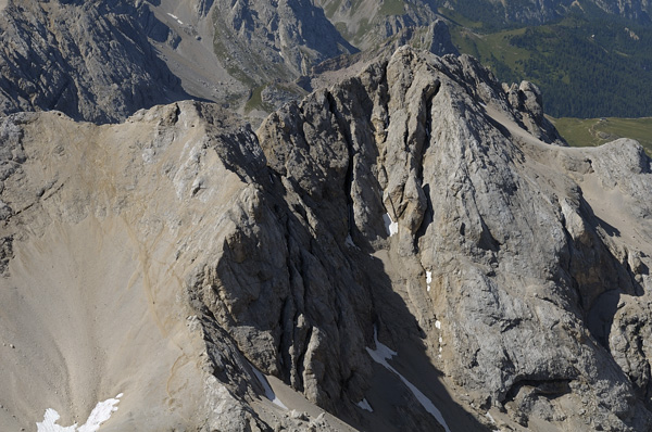 Marmolada - dalla stazione funivia di Punta Rocca