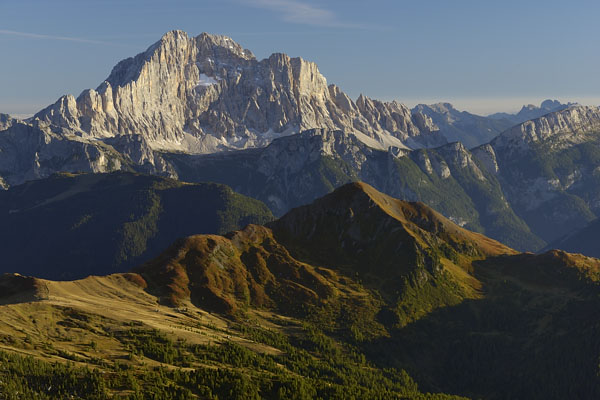 foto alba tramonto nelle Dolomiti dal Lagazuoi Piccolo