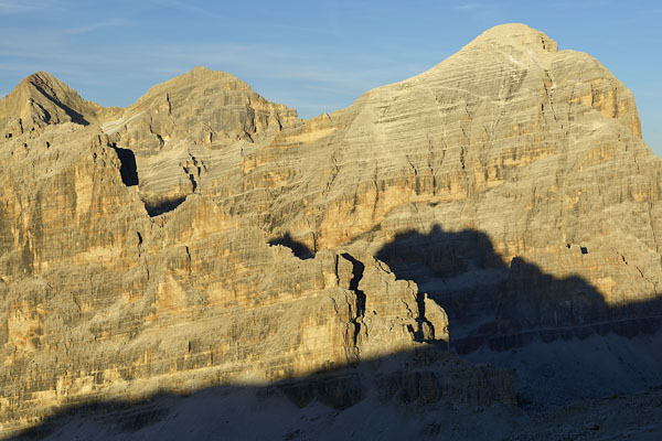foto alba tramonto nelle Dolomiti dal Lagazuoi Piccolo