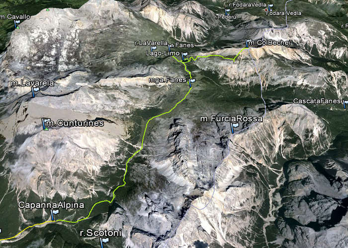 Dolomiti Ampezzane, Fanes