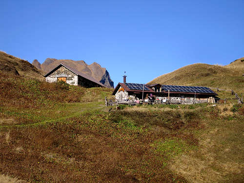 Forcella Cesurette, Casera Campigat, Col di Pra - Gares