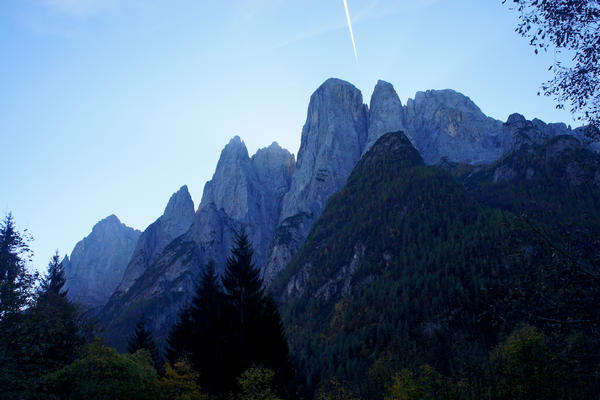 salita in mtb a forcella Cesurette Casera Campigat, da Taibon Valle San Lucano Col di Pra a Gares Canale d'Agordo