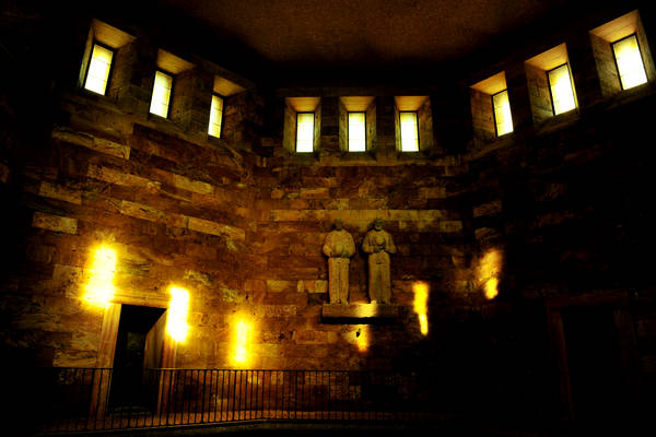 Dolomiti, passo Pordoi, Sacrario Militare Germanico del Pordoi