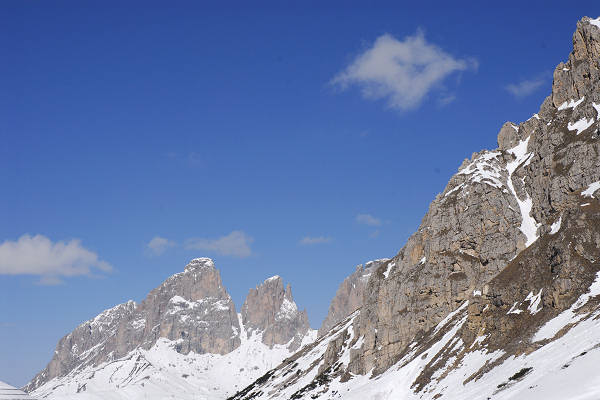 Dolomiti, passo Pordoi Sella Gardena