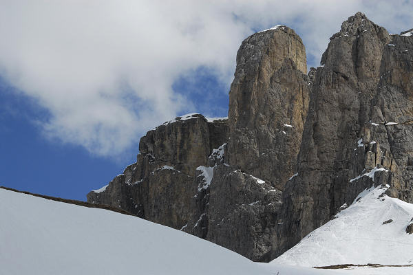 Dolomiti, passo Pordoi Sella Gardena