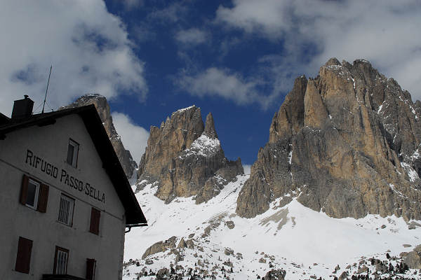 Dolomiti, passo Pordoi Sella Gardena