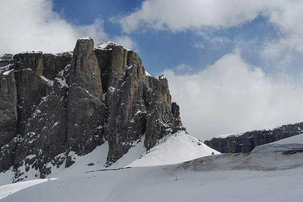 Dolomiti, passo Pordoi Sella Gardena