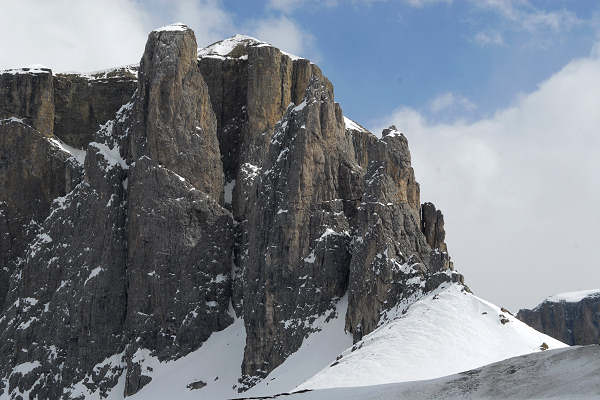 Dolomiti, passo Pordoi Sella Gardena