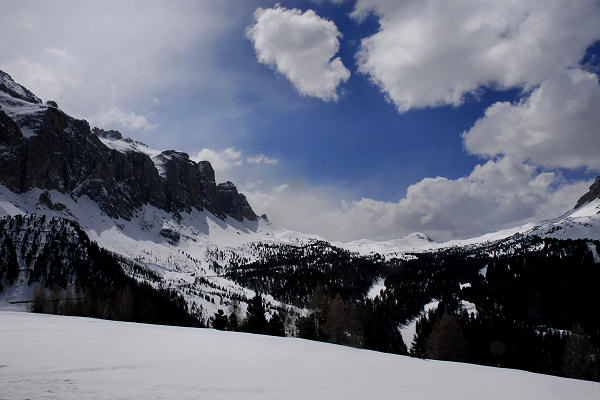 Dolomiti, passo Pordoi Sella Gardena