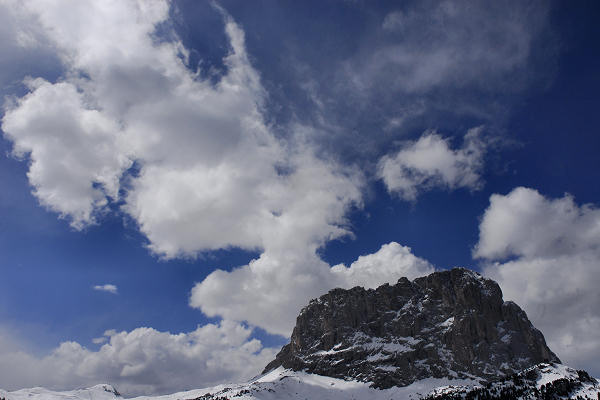 Dolomiti, passo Pordoi Sella Gardena