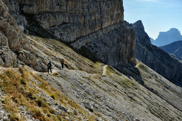 escursuibe Falzarego, Averau, Nuvolau, Cinque Torri