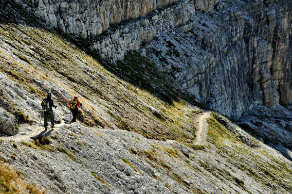 escursuibe Falzarego, Averau, Nuvolau, Cinque Torri
