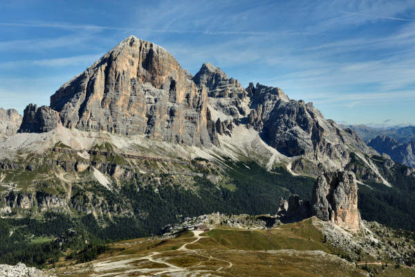 escursuibe Falzarego, Averau, Nuvolau, Cinque Torri