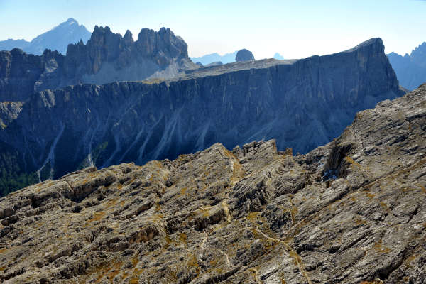 escursuibe Falzarego, Averau, Nuvolau, Cinque Torri