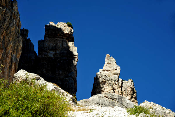 escursuibe Falzarego, Averau, Nuvolau, Cinque Torri