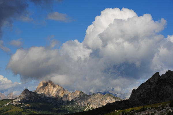 panorami e pareti dai pressi del passo Giau