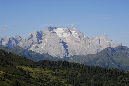 salita al monte Pore da Fedare, strada del passo Giau, Colle Santa Lucia