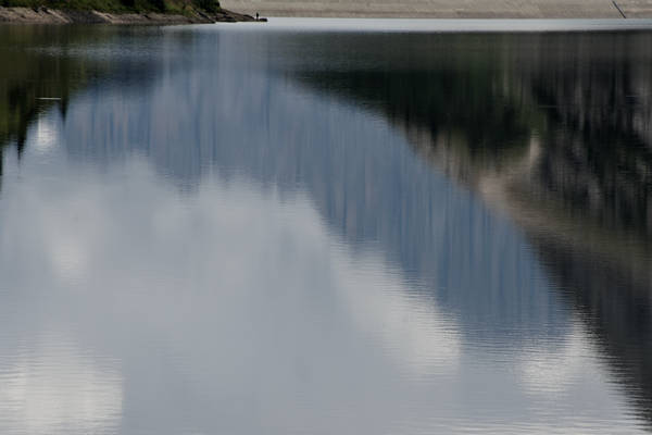 lago di Fedaia e ghiacciaio della Marmolada