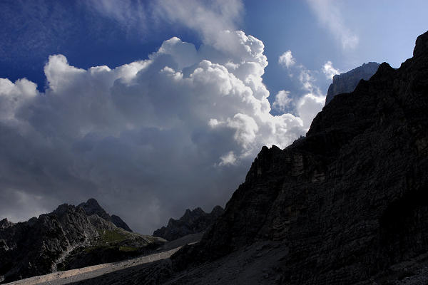 monte Pelmo, rifugio Città di Fiume, forcella Forada, Staulanza
