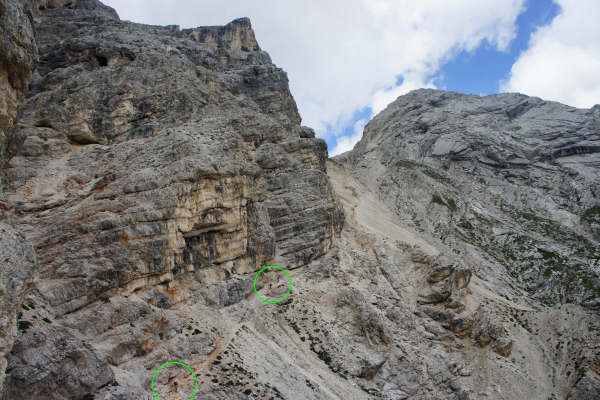 fotografie del giro del monte Pelmo