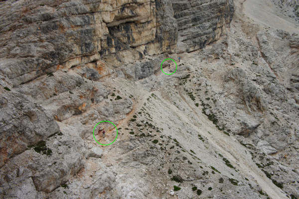 fotografie del giro del monte Pelmo