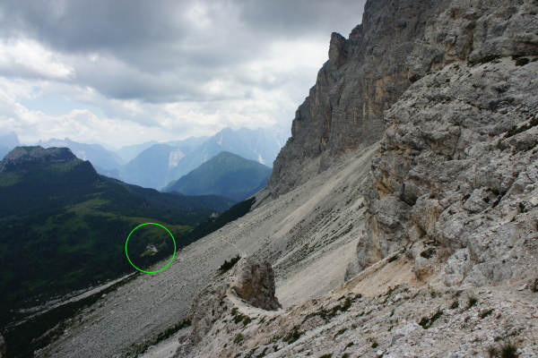 fotografie del giro del monte Pelmo