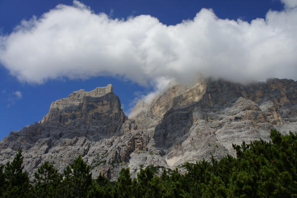fotografie del giro del monte Pelmo