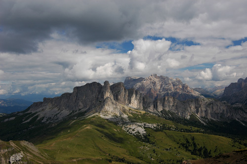 Col di Lana - SettSass dalla vetta del Col di Lana