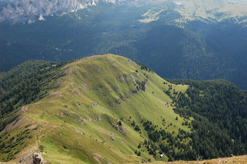 Col di Lana - discesa verso Cenglei