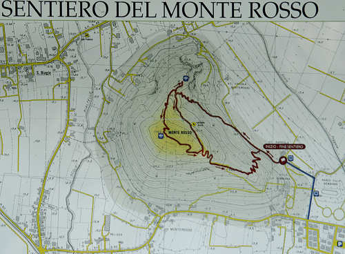 sentiero monte Rosso