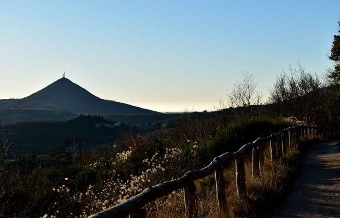 Arquà Petrarca monte Calbarina Stagno Corte Borin - Colli Euganei