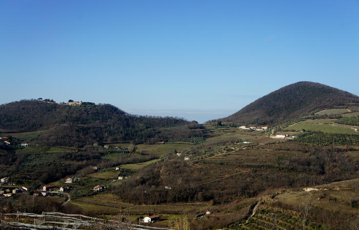 Sentiero Atestino nei Colli Euganei, Arquà Petrarca, Mottolone Valle di Sopra villa Beatrice al Gemola monte Rusta Fasolo Calto Callegaro Ventolone