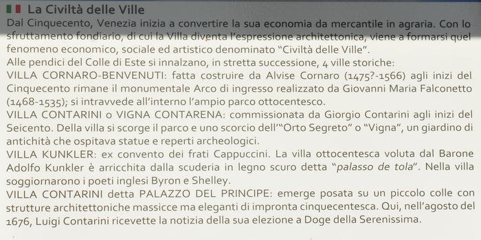 Sentiero del Principe da Este a Calaone di Baone