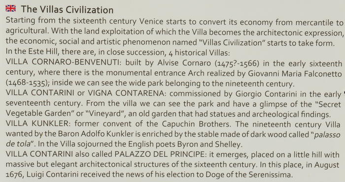 Sentiero del Principe da Este a Calaone di Baone
