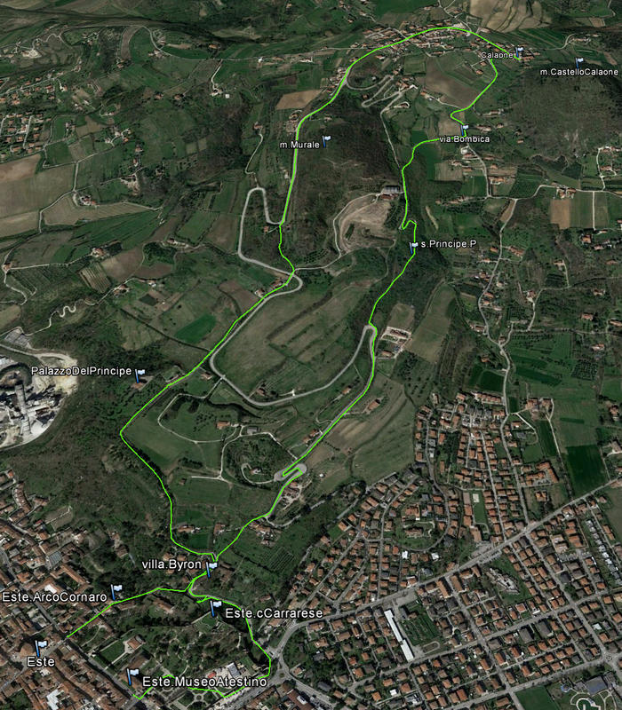 Sentiero del Principe - Este Calaone