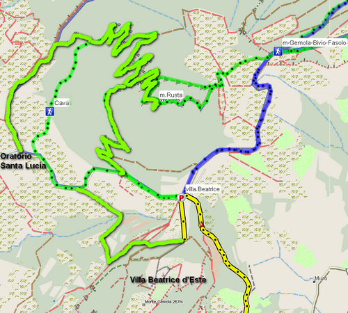 Escursione Monte Rusta Monte Gemola Villa Beatrice