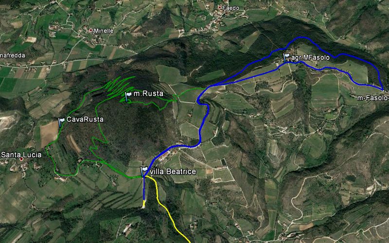 Escursione Monte Rusta Monte Gemola Villa Beatrice