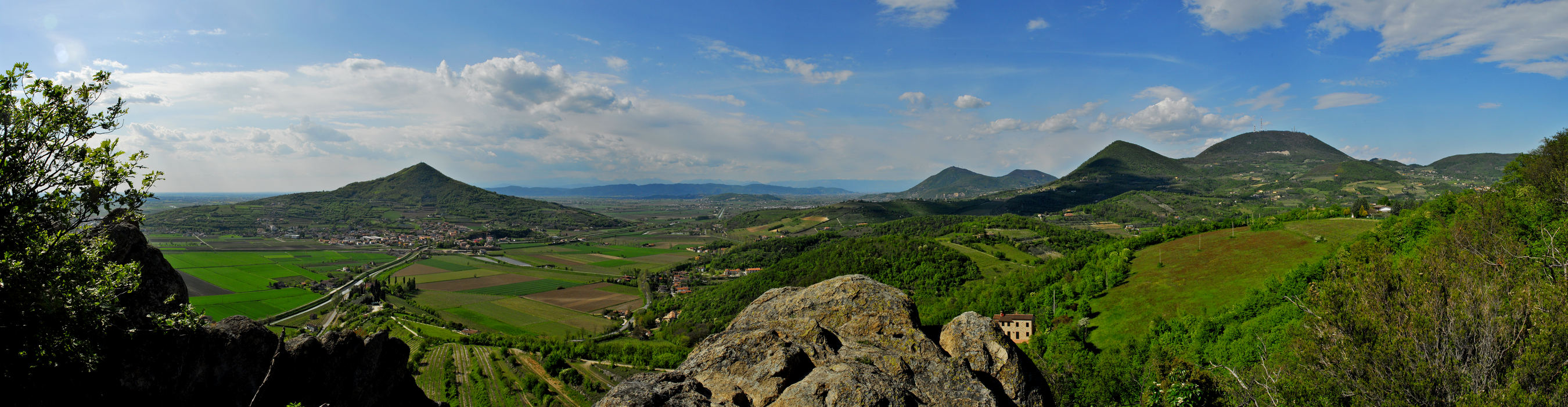 dal monte Cinto di Cinto Euganeo
