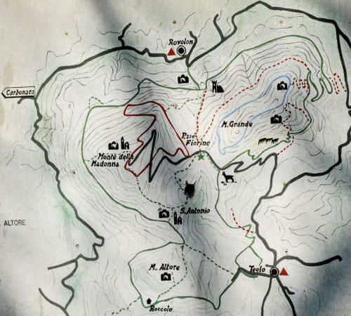 passo Fiorine, monte Grande, Teolo, Colli Euganei