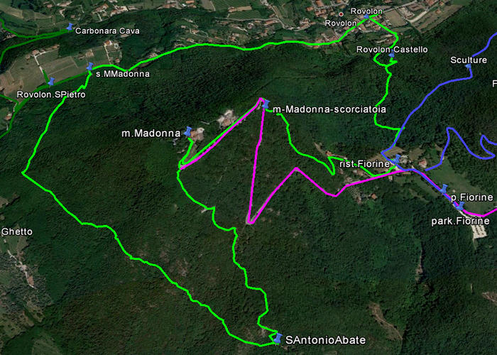 passo Fiorine, monte Madonna, Rovolon Teolo, Colli Euganei