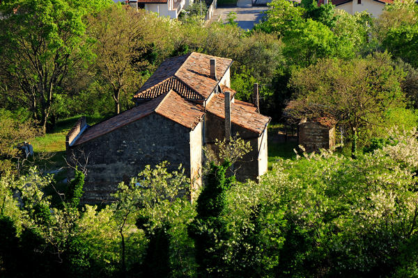 panoramiche su Monselice e la Rocca dal il monte Ricco
