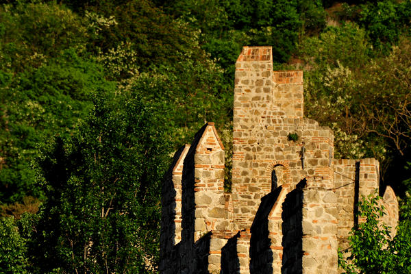 panoramiche su Monselice e la Rocca dal il monte Ricco