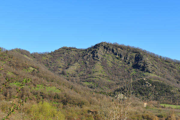 giro delle creste del monte Ceva dal Parco Cava Monte Croce a Battaglia Terme
