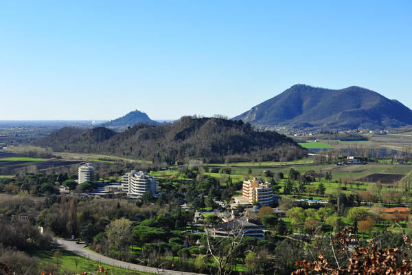 giro delle creste del monte Ceva dal Parco Cava Monte Croce a Battaglia Terme