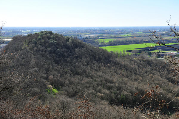 giro delle creste del monte Ceva dal Parco Cava Monte Croce a Battaglia Terme