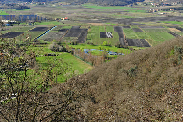 giro delle creste del monte Ceva dal Parco Cava Monte Croce a Battaglia Terme