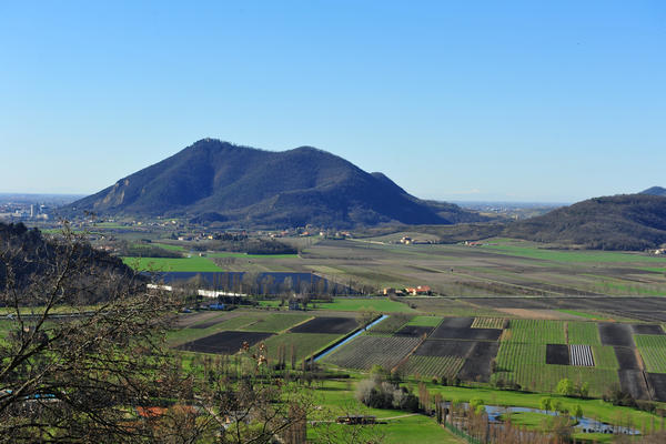 giro delle creste del monte Ceva dal Parco Cava Monte Croce a Battaglia Terme