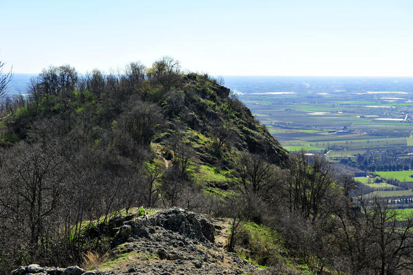 giro delle creste del monte Ceva dal Parco Cava Monte Croce a Battaglia Terme